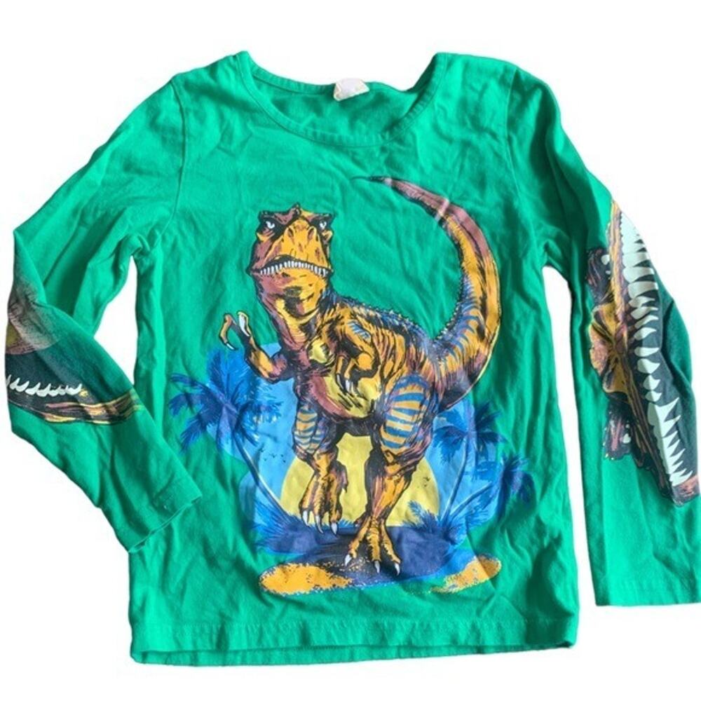 Heartsong long sleeve Dino tee size 6